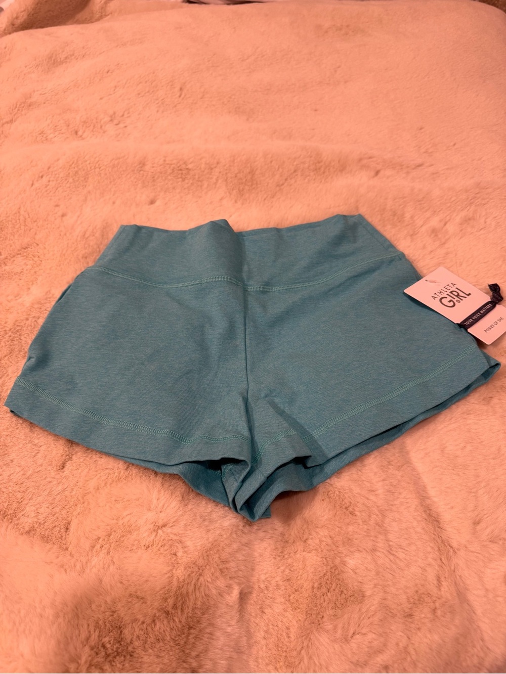 Athleta Aqua High-Rise Girl’s Athletic Shorts Size 12 NWT